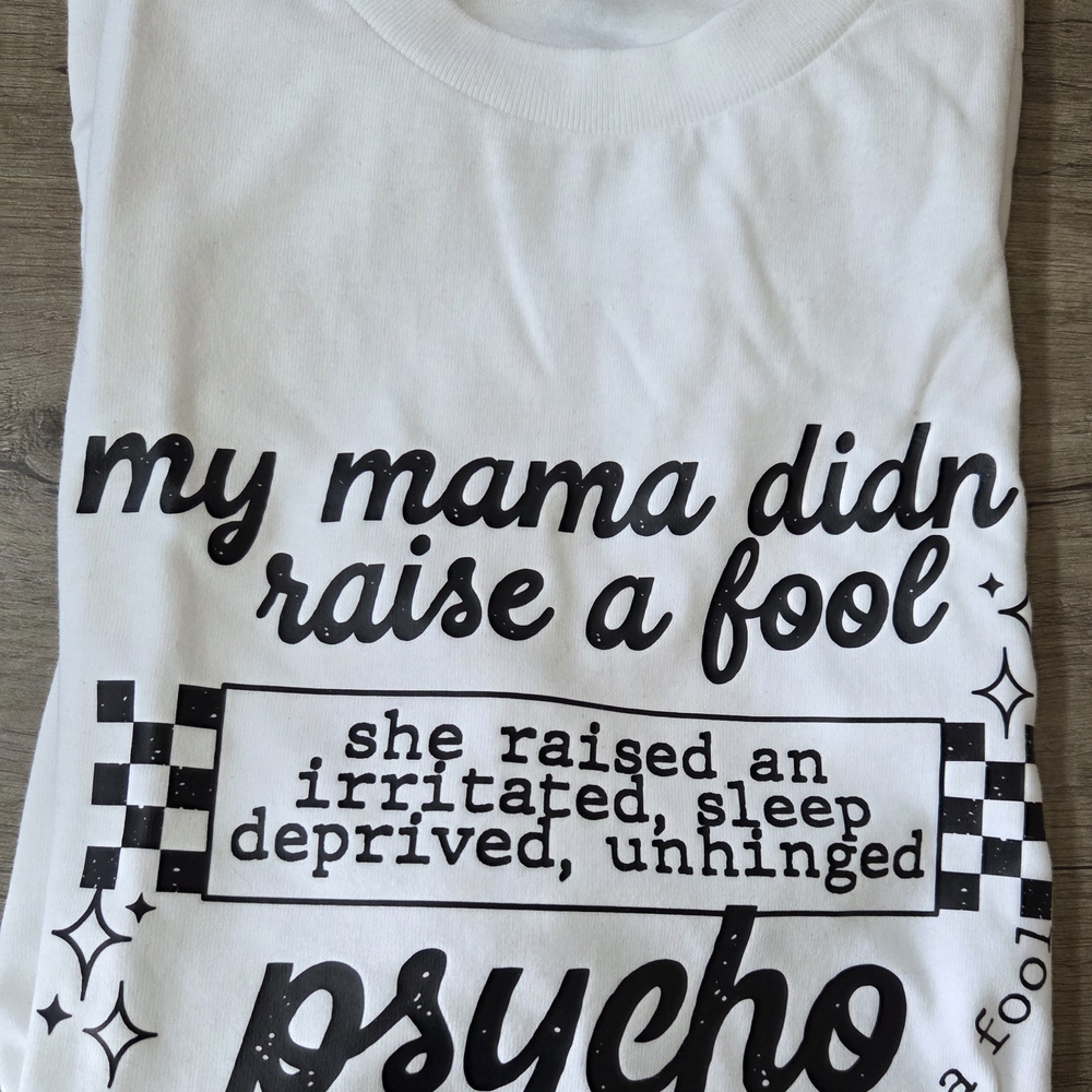 White Graphic Tee - Short Sleeve